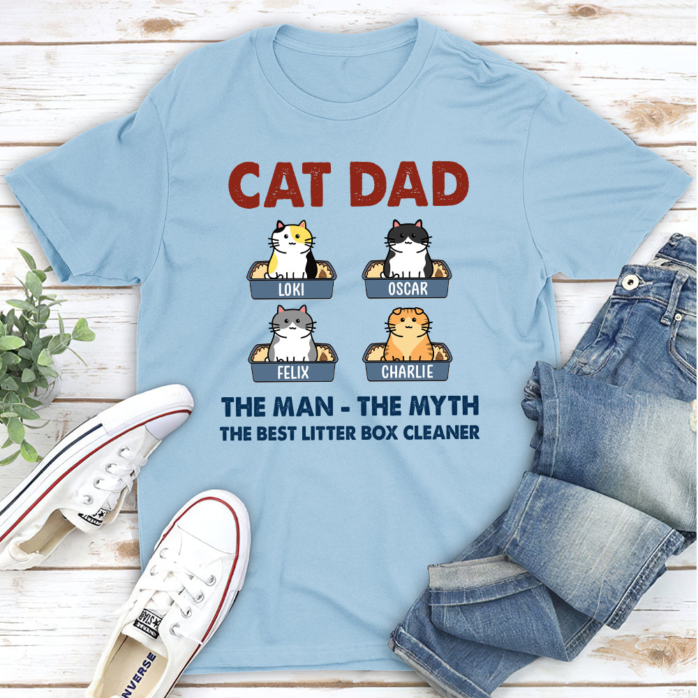 Top-Rated Litter Box Cleaner Themed - Personalized Custom Unisex 5.3 oz T-shirt