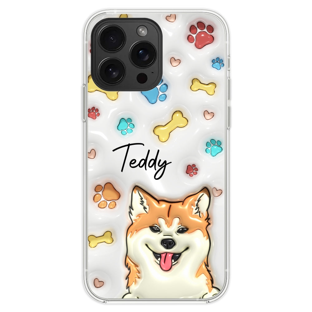 My Adorable Fur Baby - Personalized Custom 3D Inflated Effect Premium Phone Case for Smartphones