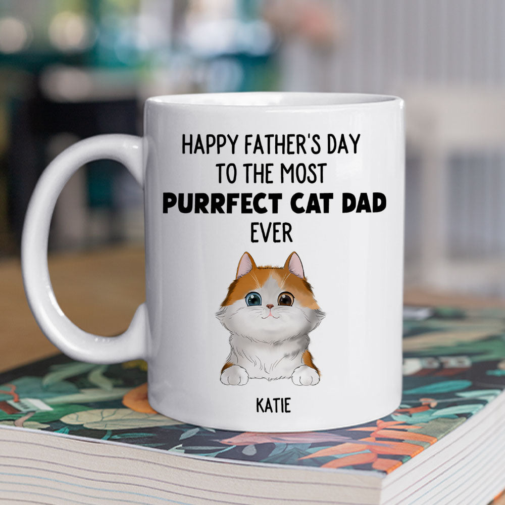 The Most Purrfect - Customizable Personalized Coffee Mug for Pet Lovers