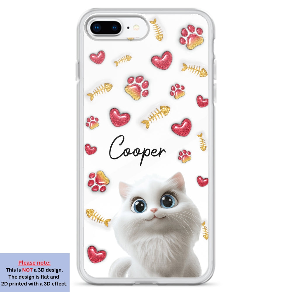 My Adorable Baby Cats - Customizable 3D Inflated Effect Personalized Phone Case for All Smartphones