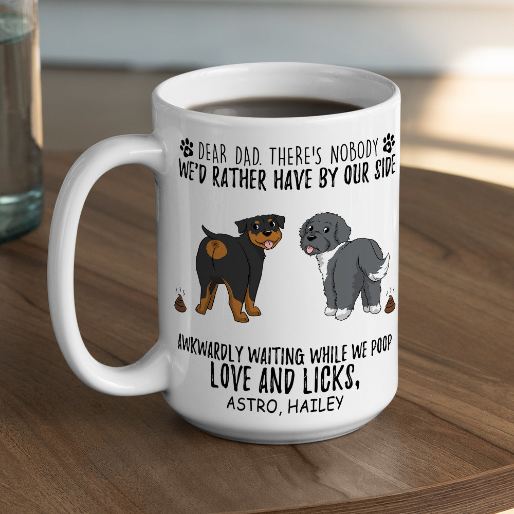 Love And Licks - Customizable Personalized Coffee Mug for Pet Lovers