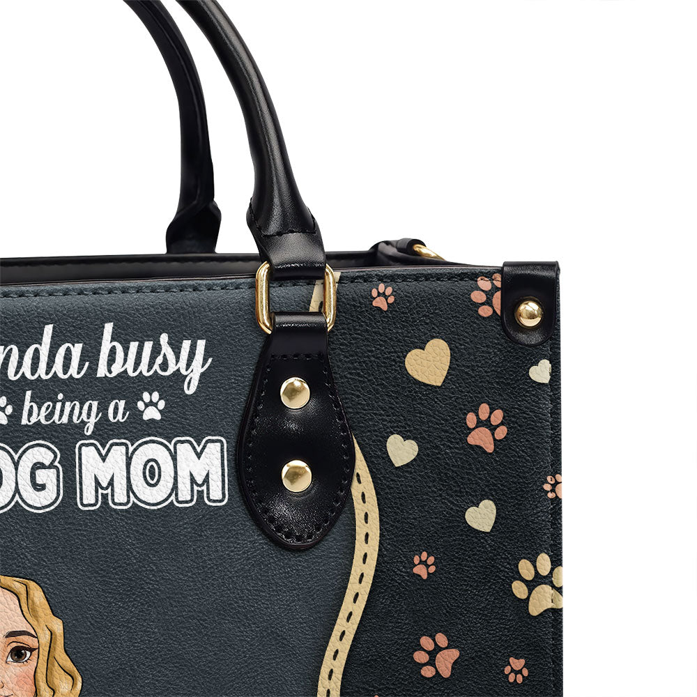 Being A Good Mom - Exquisite Personalized Custom Leather Handbag for Mothers