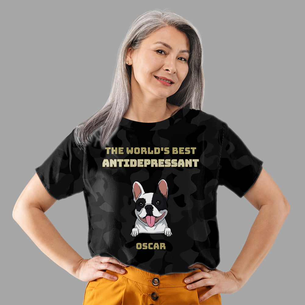 Top-Rated Antidepressant: Personalized Custom All-over-print Comfort T-shirt