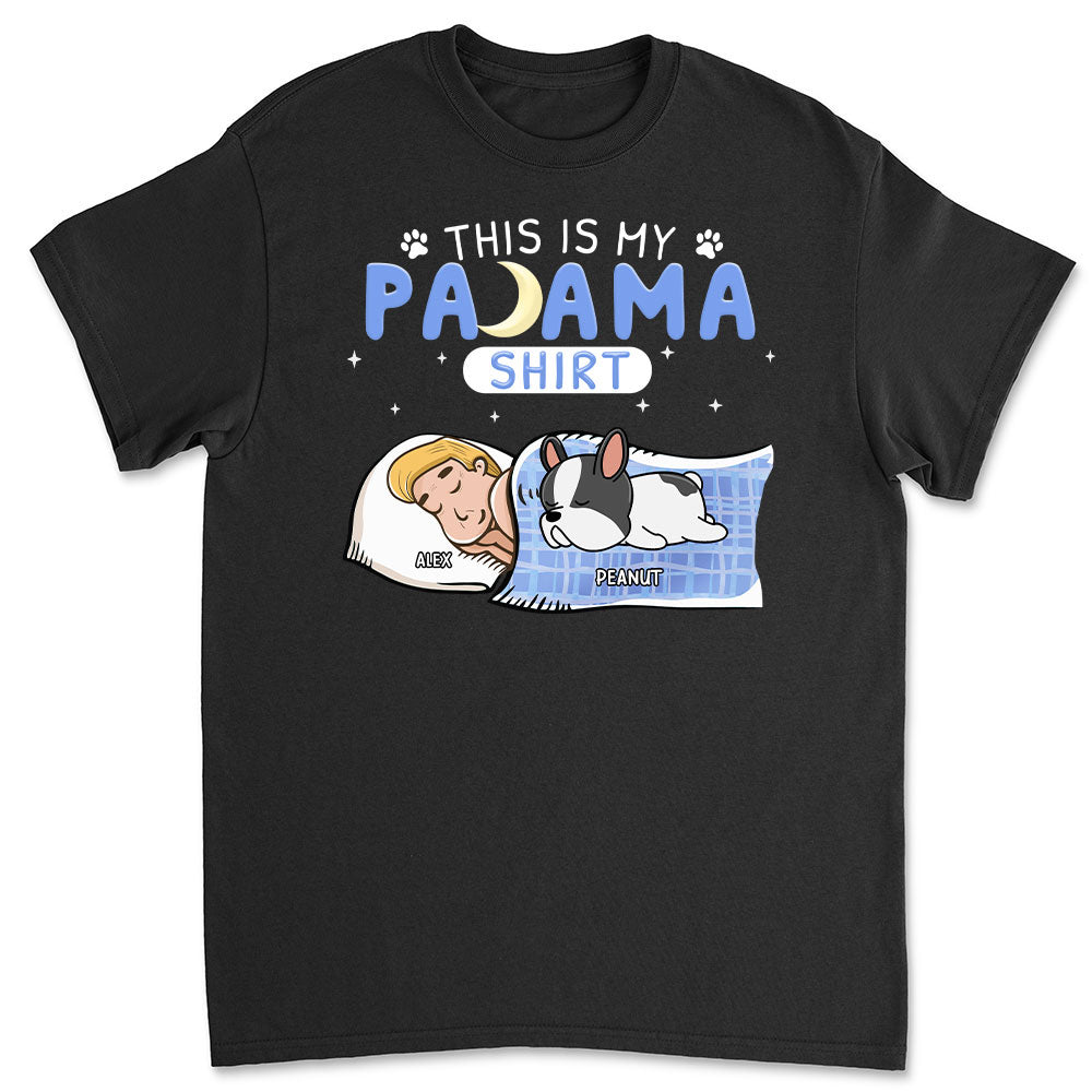 Personalized Custom Unisex Holiday Pajama T-shirt - Perfect Gift for Pet Lovers