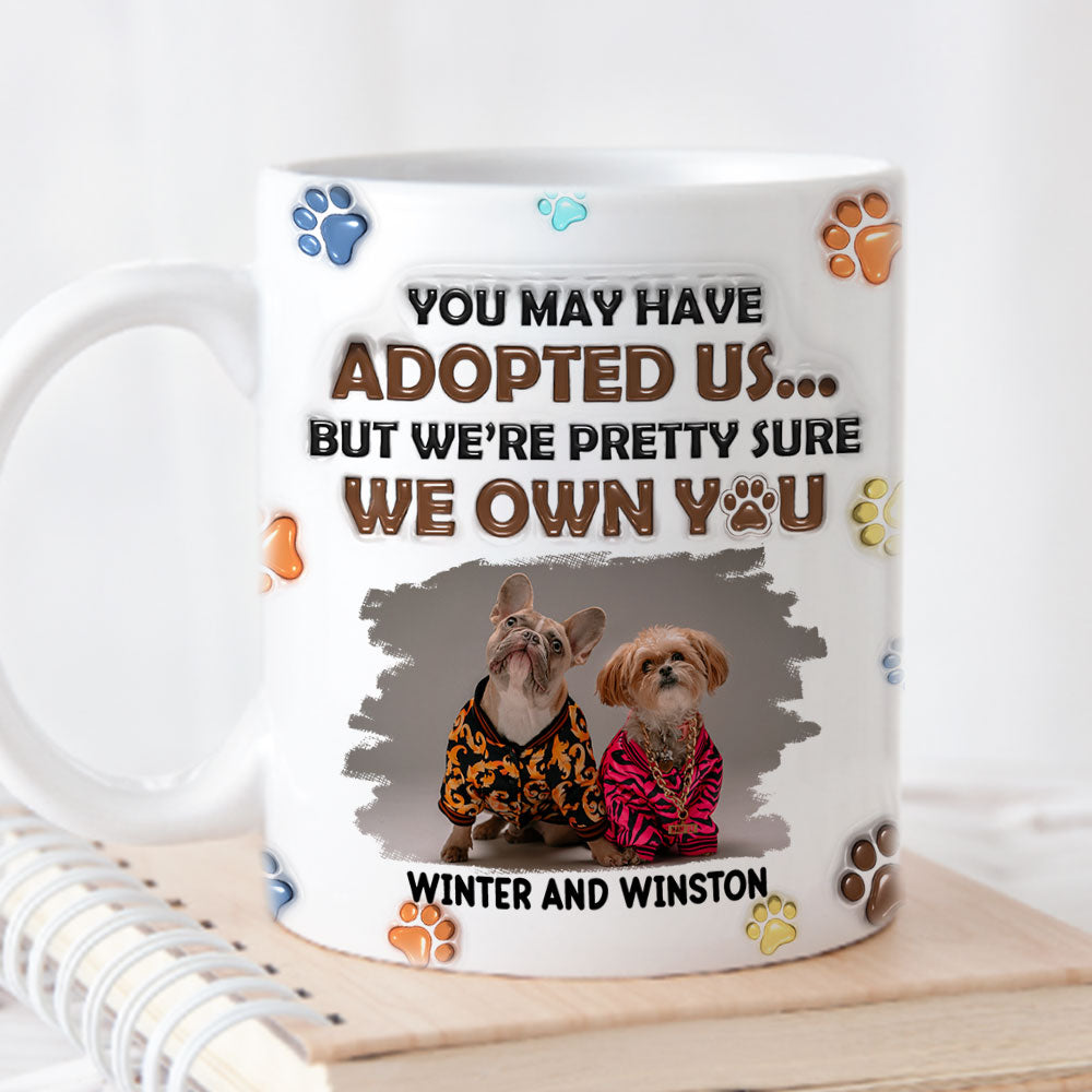 Personalized Custom 3D Inflated Effect Ceramic Mug with Your Own Photo - 11oz