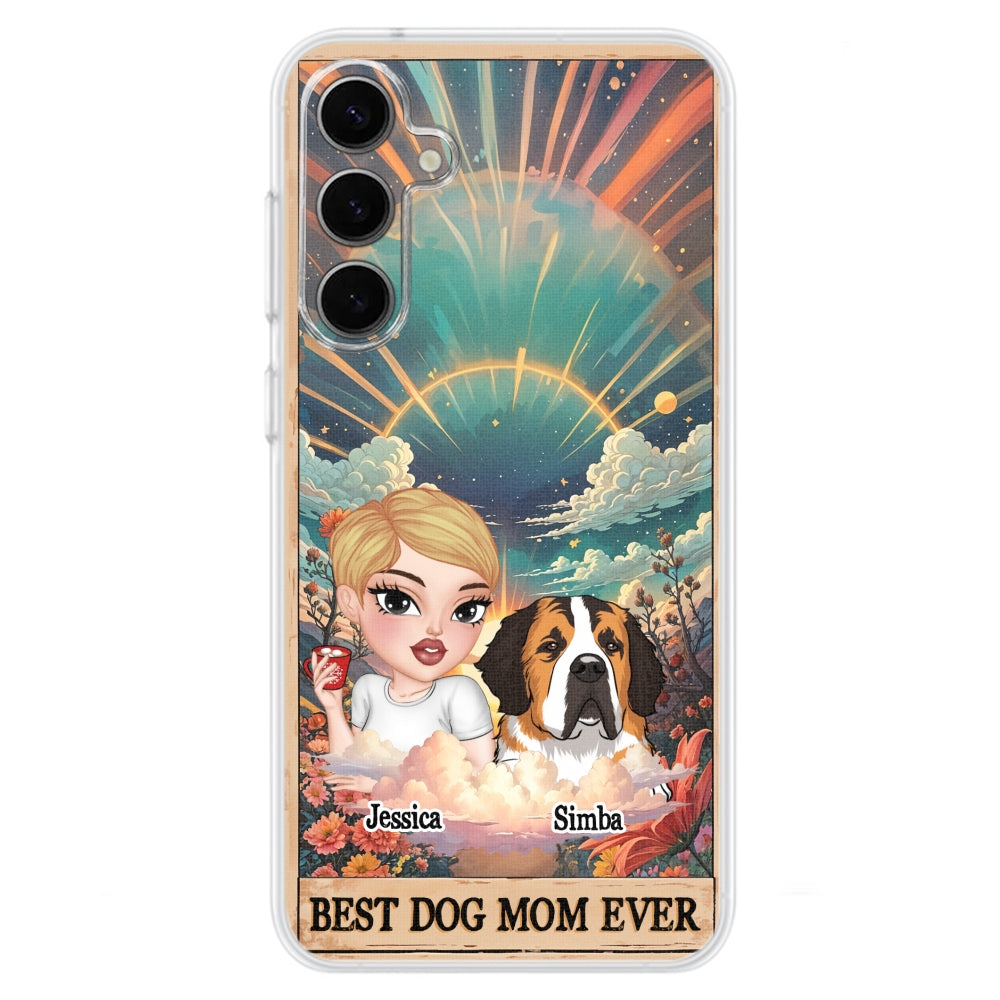Customizable Dog Mom Tarot Personalized Phone Case - Ideal Gift for Canine - Loving Moms