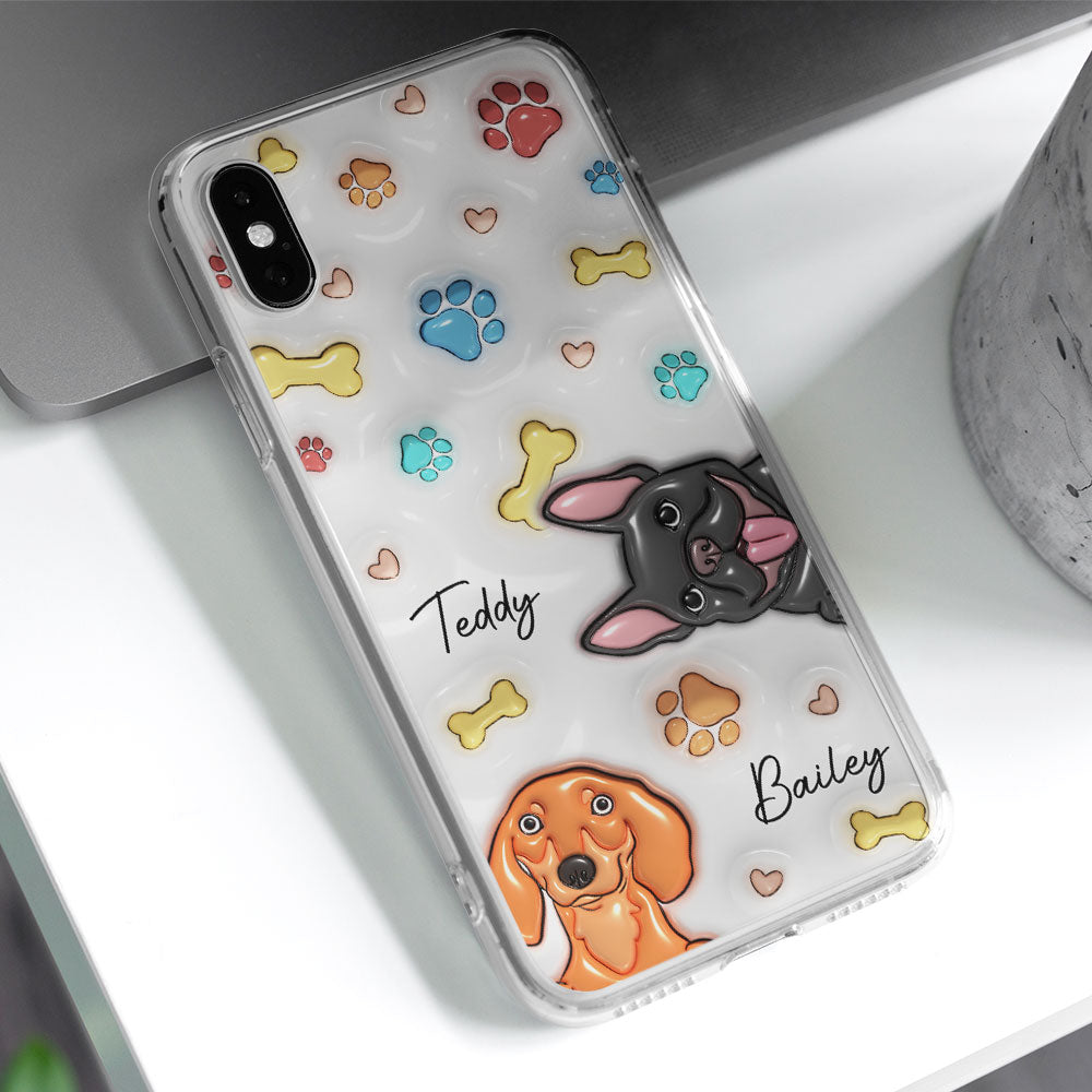 My Adorable Fur Baby - Personalized Custom 3D Inflated Effect Premium Phone Case for Smartphones