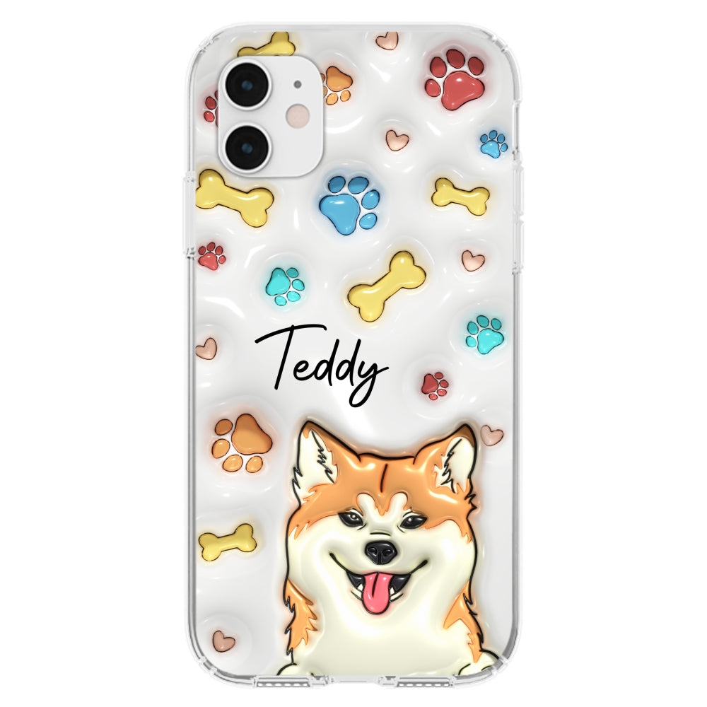 My Adorable Fur Baby - Personalized Custom 3D Inflated Effect Premium Phone Case for Smartphones