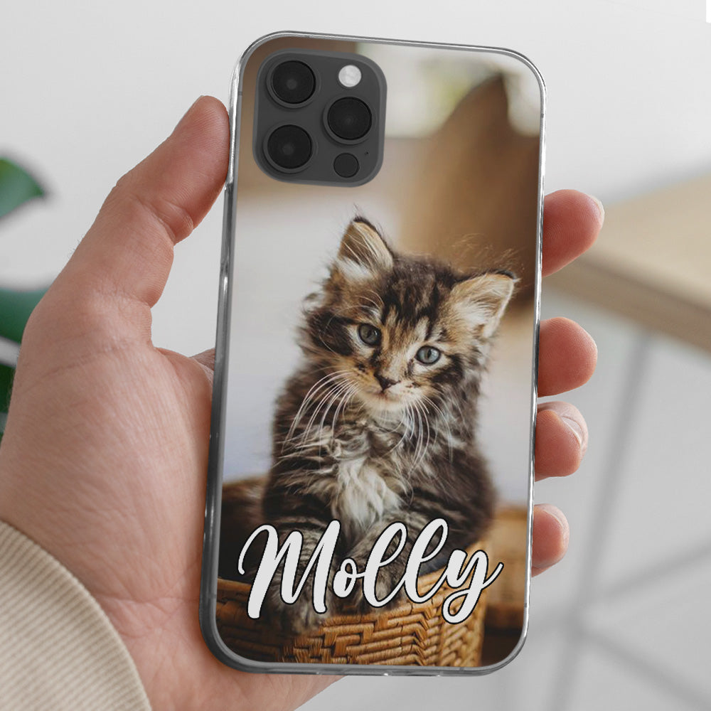 Personalized Custom Pet Photo Phone Case for Canine and Feline Lovers