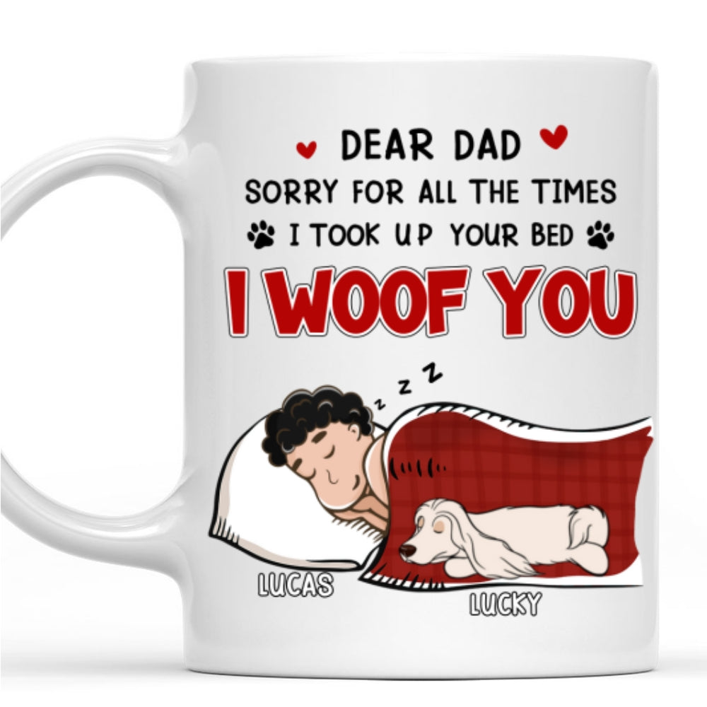 Personalized Custom Coffee Mug - Took Up Your Bed, 11oz and 15oz Options