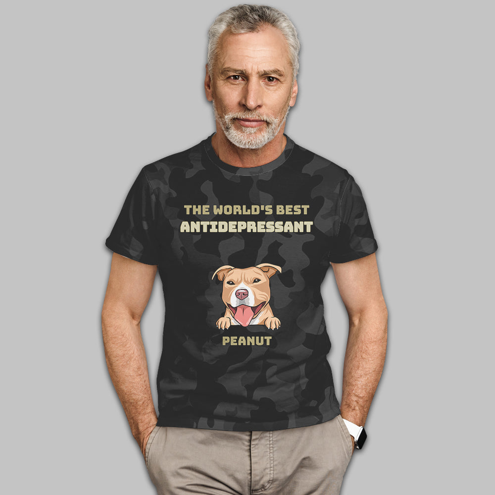 Top-Rated Antidepressant: Personalized Custom All-over-print Comfort T-shirt