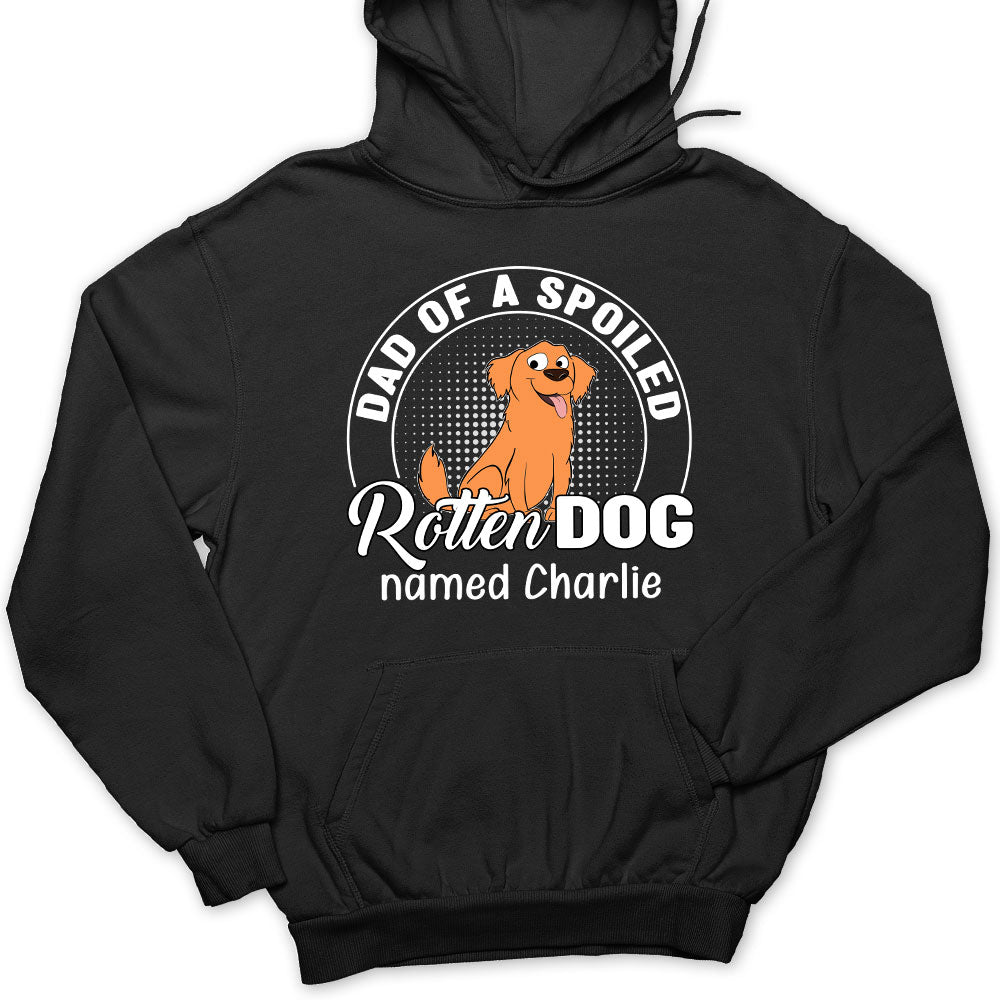 Spoiled Rotten Dog - One-of-a-Kind Personalized Custom Hoodie for Pet Lovers