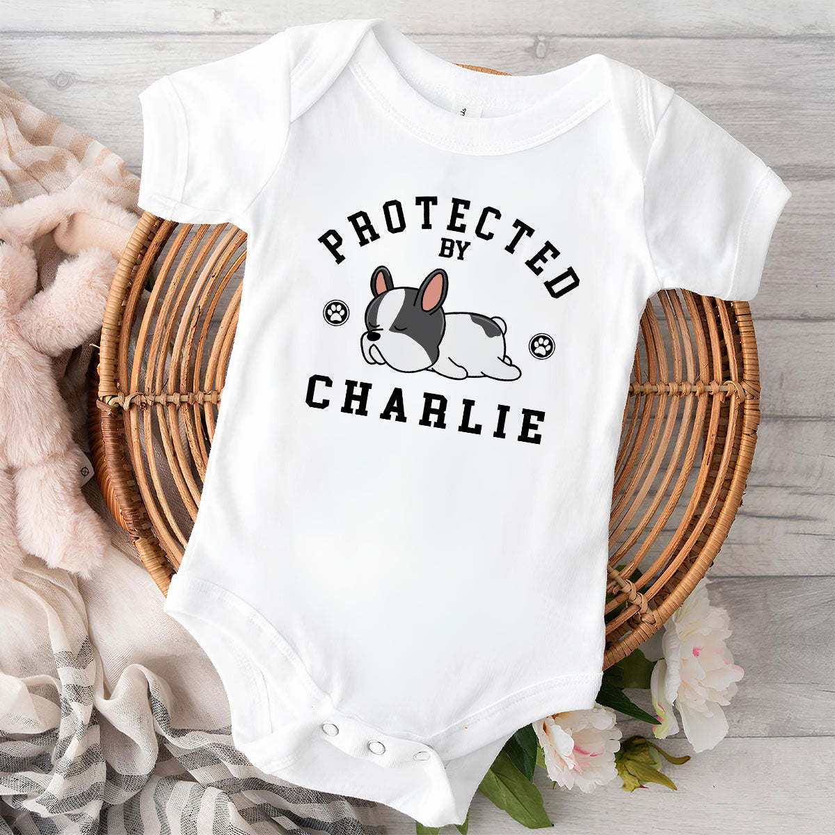 New Best Friend - Personalized Custom Baby Onesie: A Perfect Keepsake for Newborns