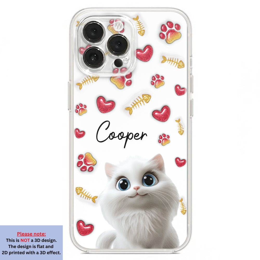 My Adorable Baby Cats - Customizable 3D Inflated Effect Personalized Phone Case for All Smartphones
