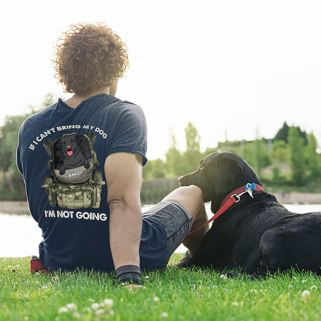Personalized Custom Unisex 'I'm Not Going' T-shirt - Ideal Gift for Pet Lovers
