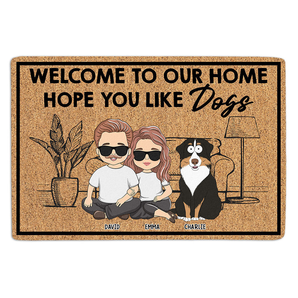 Personalized Custom Doormat - 'Please Come In' with Cat Picture