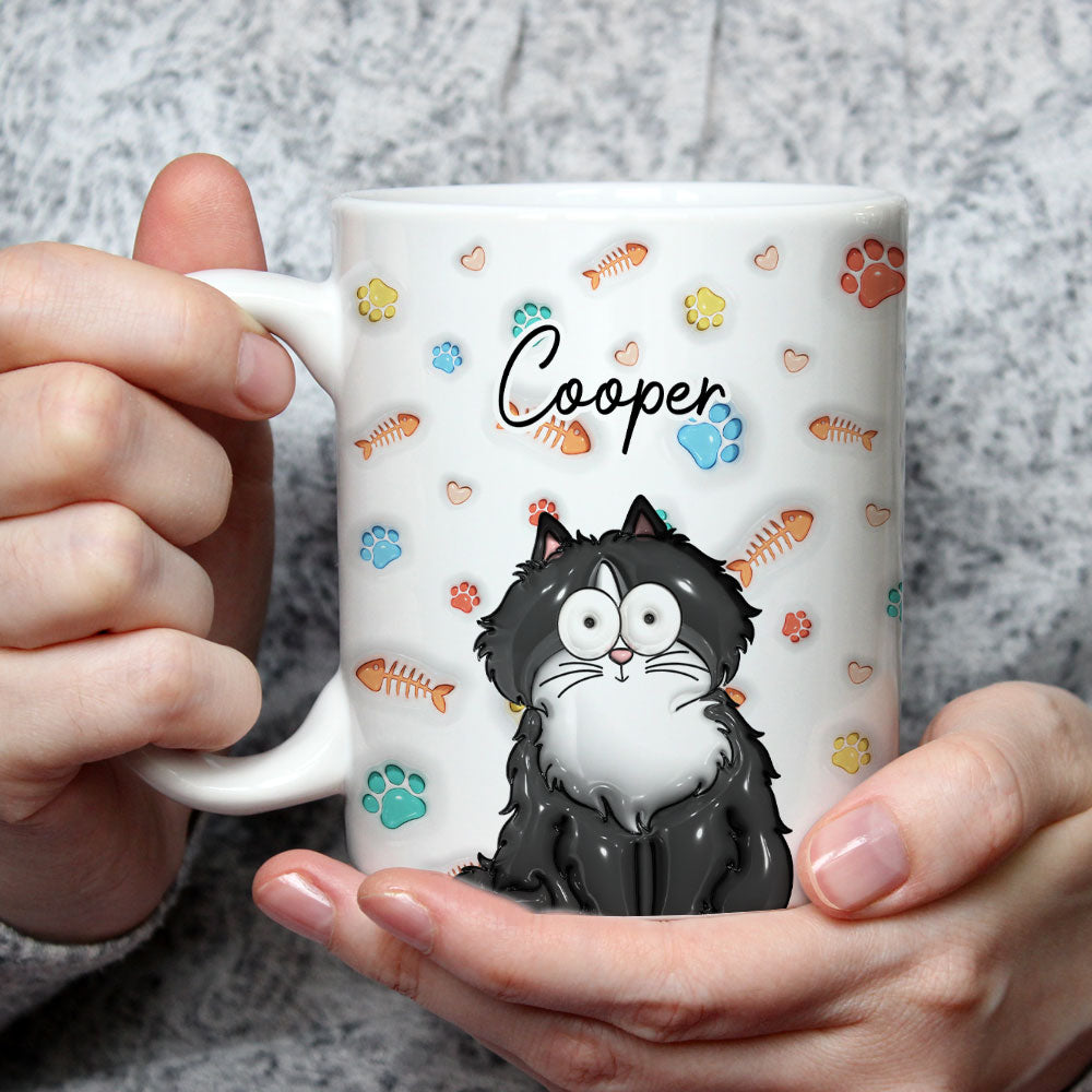 My Lovely Cat Babies - Unique Personalized Custom 3D Inflated Effect Ceramic Mug (11oz & 15oz)