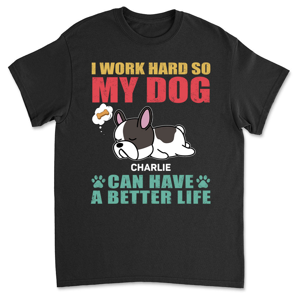 Enhance Your Dog's Life with Personalized Custom Unisex 5.3 oz T-shirt