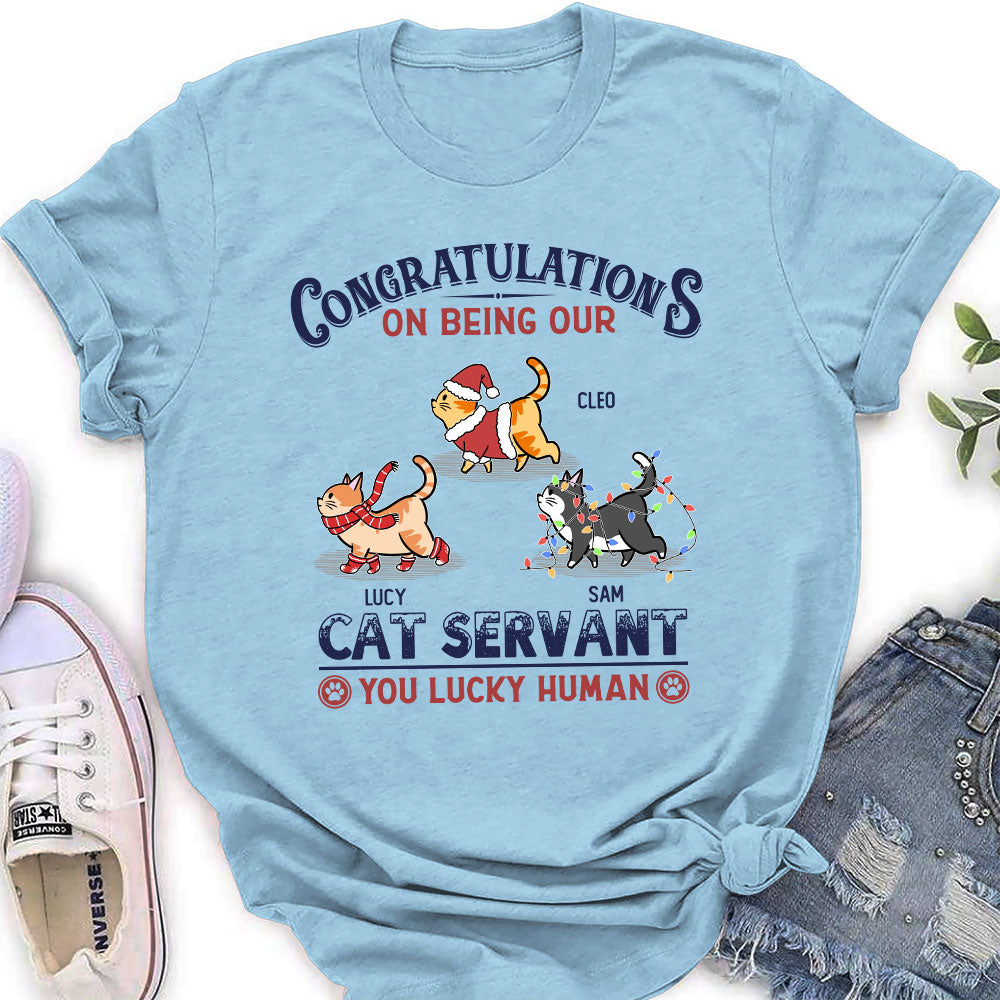 Congratulations! Personalized Custom Women's T-shirt - Ideal Gift for Pet Lovers