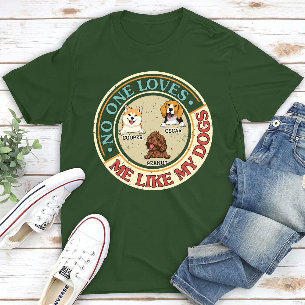 No One Can Compare - Personalized Custom Unisex Heavy Cotton 5.3 oz T-shirt for Pet Lovers