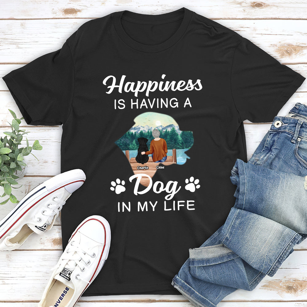 Personalized Custom Unisex T-shirt: Celebrate Having a Dog in Your Life
