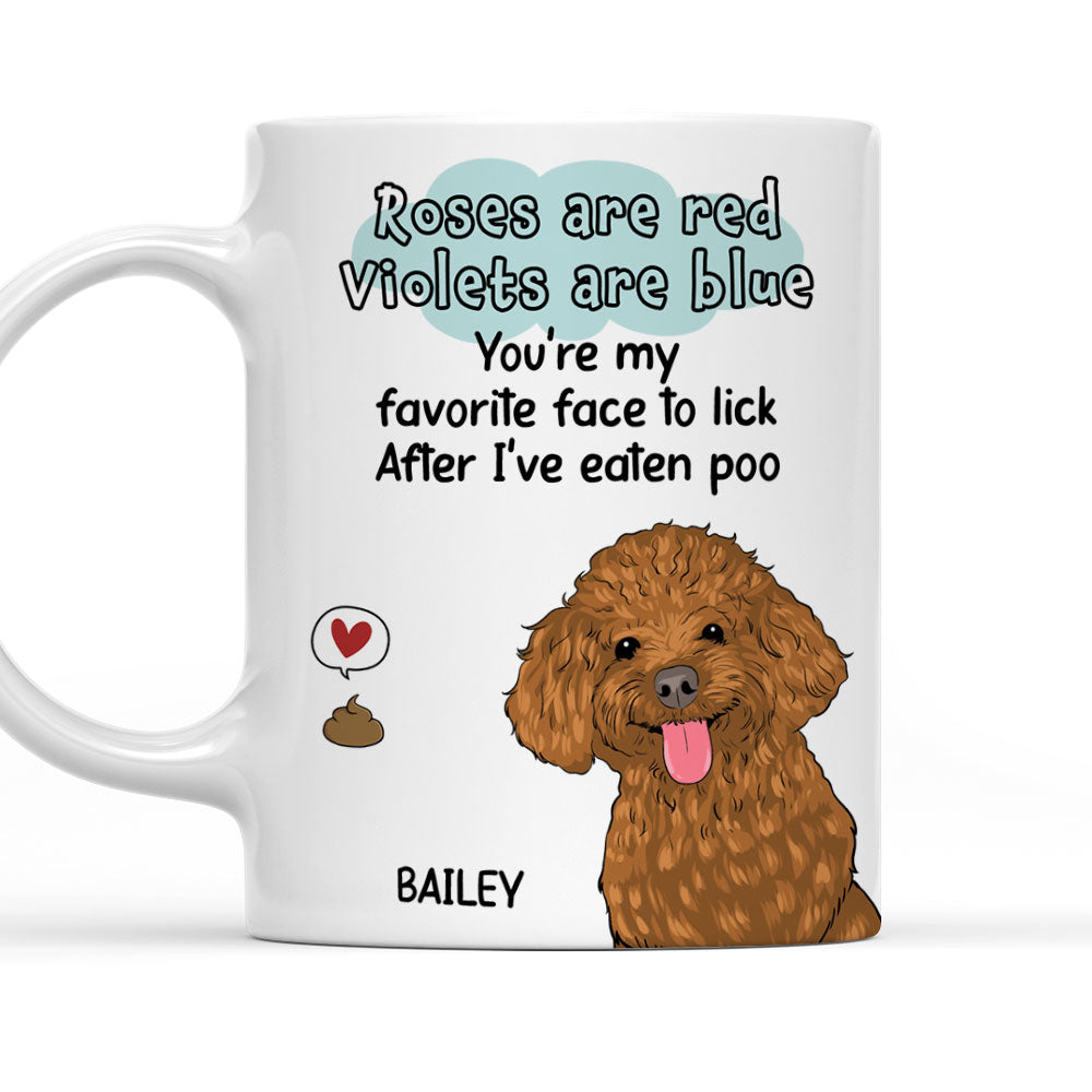 Favorite Face - Personalized Custom 11oz Coffee Mug for Pet Lovers