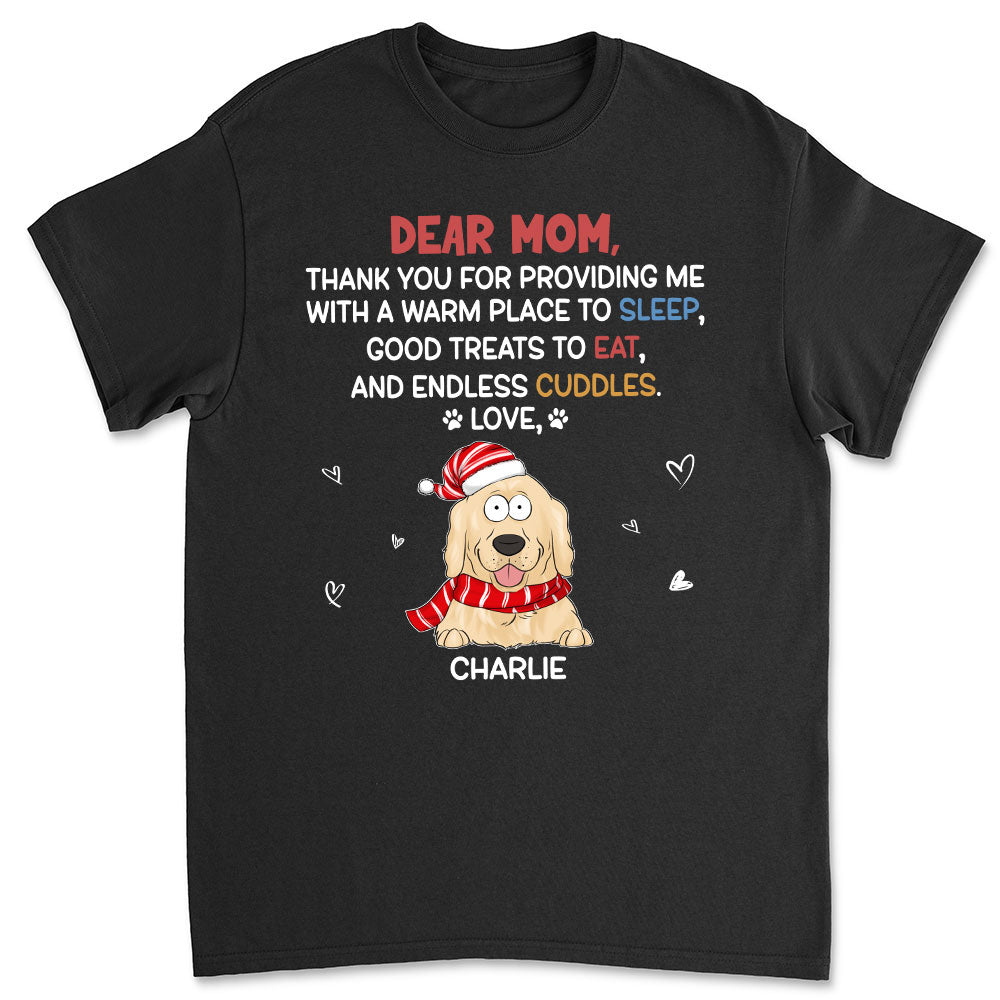 Sleep And Eat - Premium Personalized Custom Unisex T-shirt for Pet Lovers