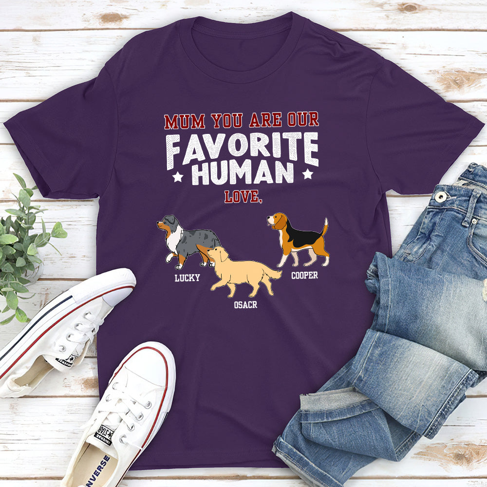 My Cup Of Tea - Personalized Custom Unisex 5.3 oz T-shirt for Pet Lovers