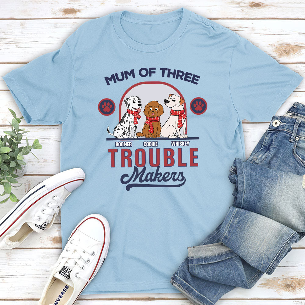 Troublemaker - Customizable Unisex Personalized T-shirt for Pet Lovers