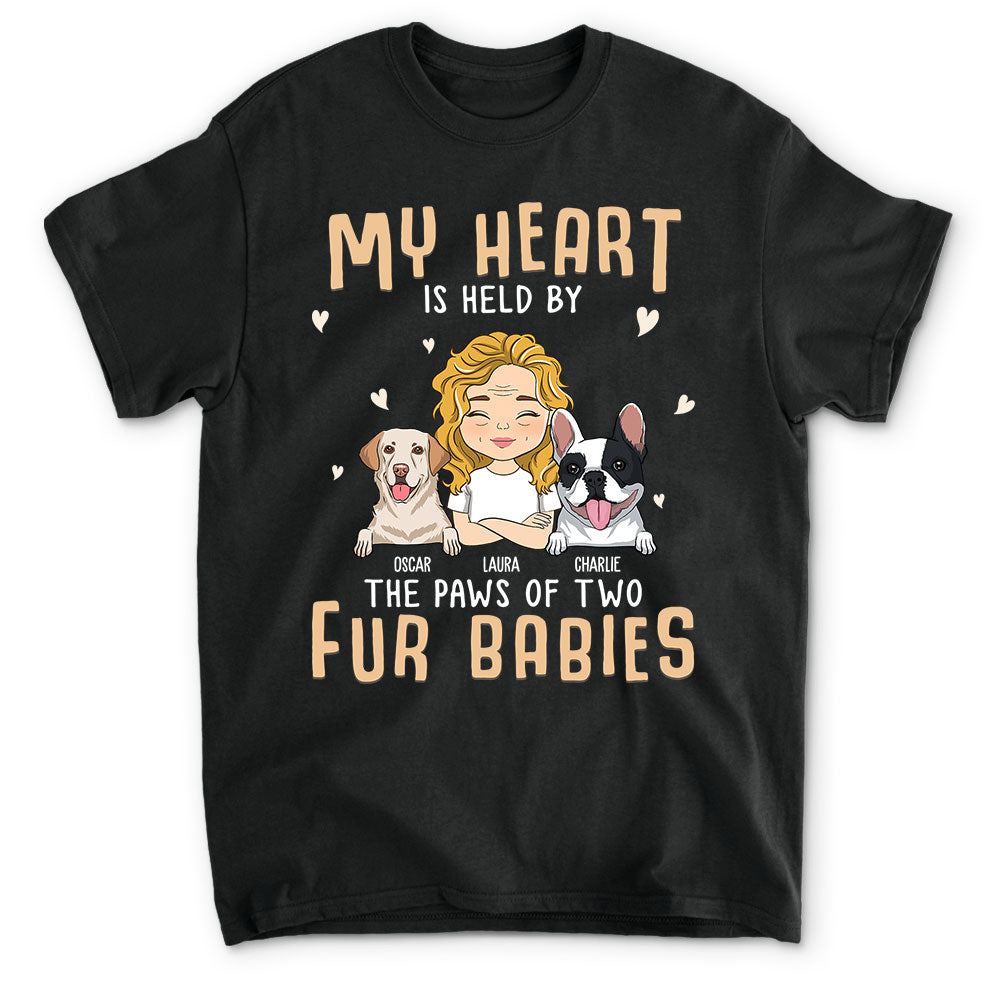 Fur Baby - Personalized Custom Unisex Heavy Cotton 5.3 oz T-shirt for Pet Lovers