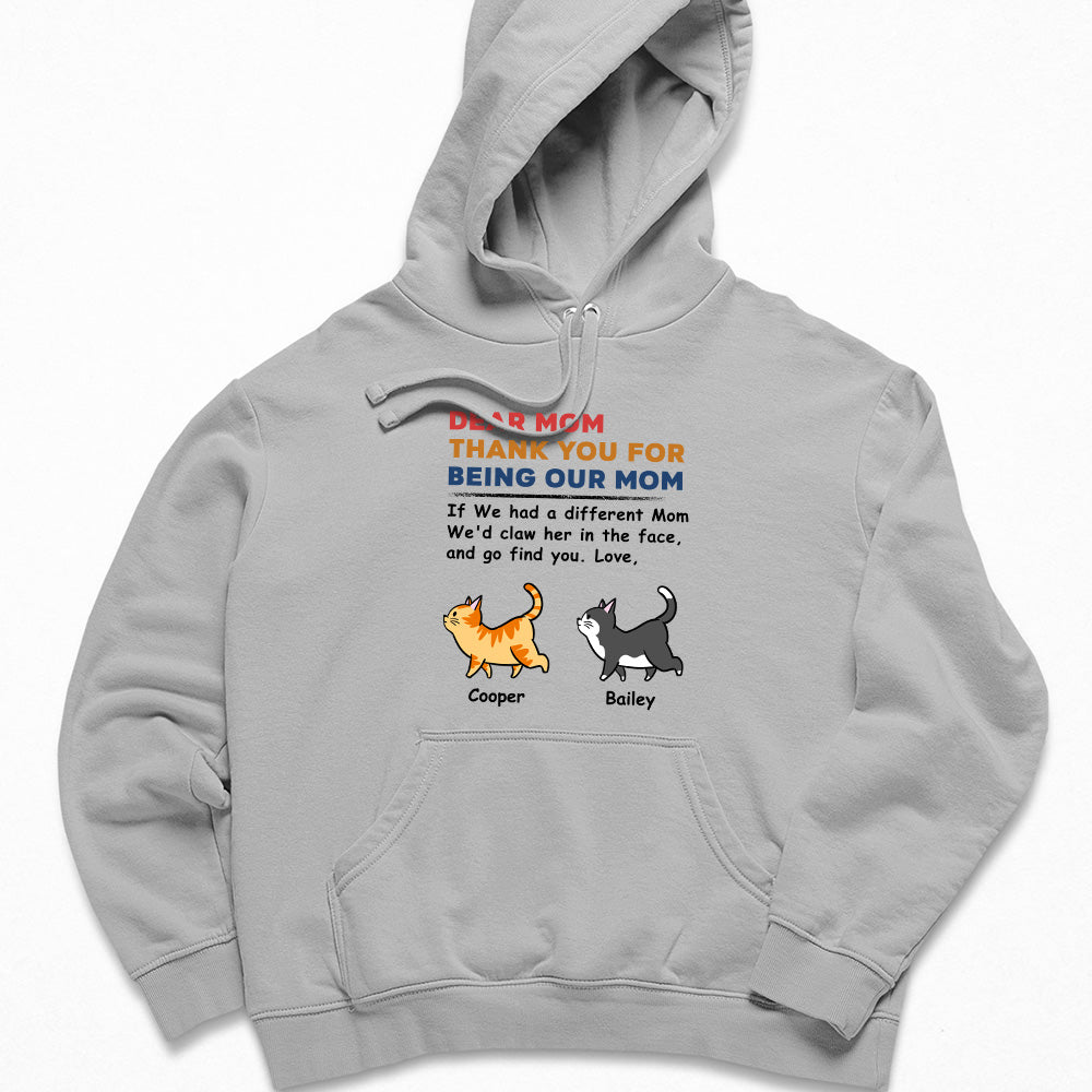 Claw The Face – Unique Personalized Custom Unisex 8.0 oz Hoodie for Pet Lovers