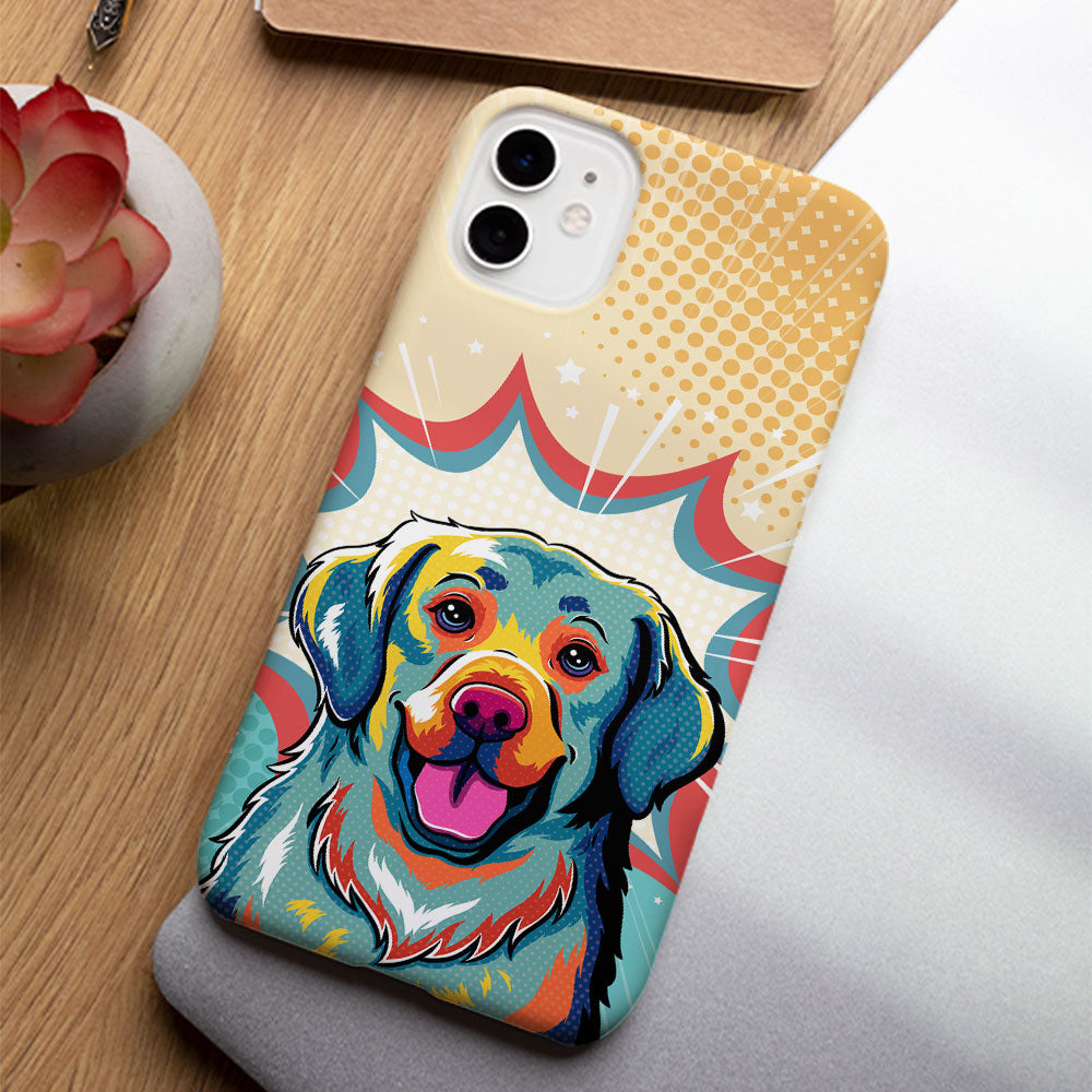 Golden Popart - Customizable Pet - Themed Phone Case