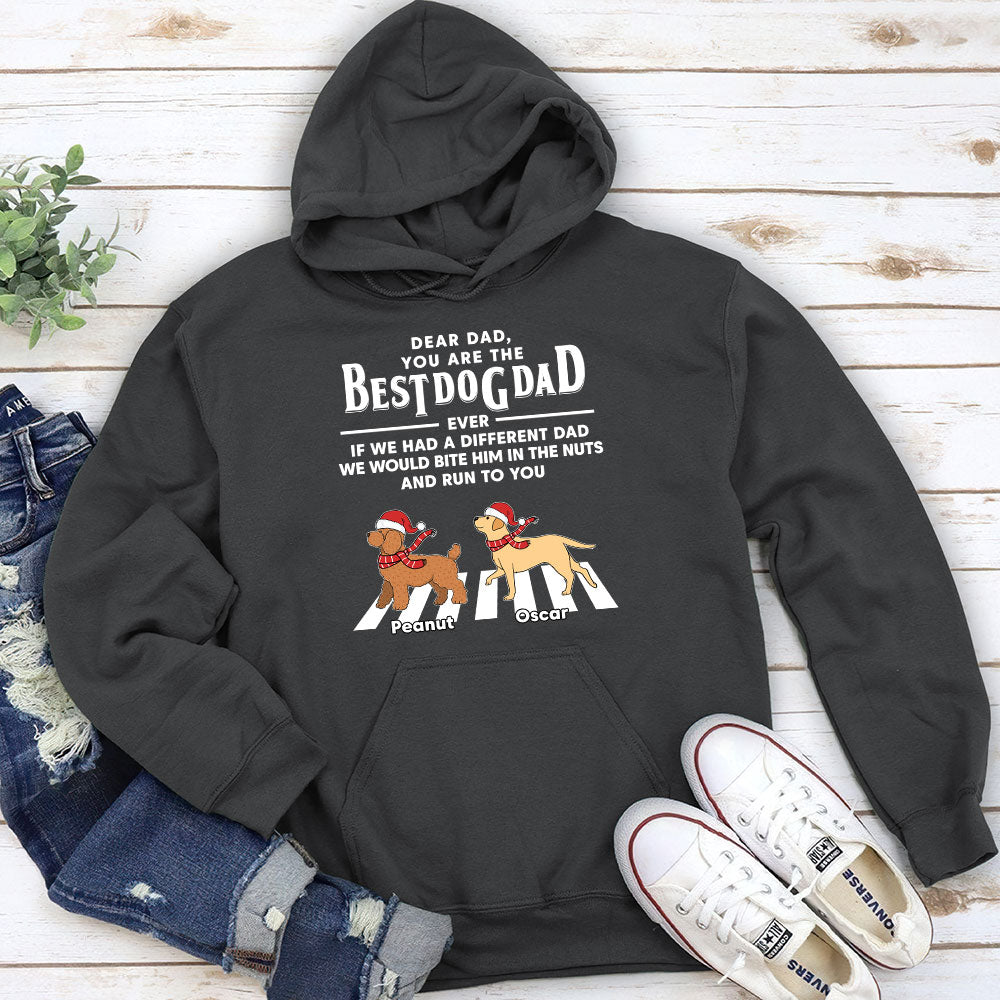 Run To You Christmas - Personalized Custom Unisex 8.0 oz Christmas-themed Hoodie for Pet Lovers