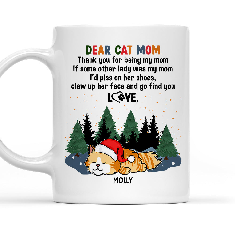Claw Up Her - Customizable Personalized Coffee Mug for Pet Lovers