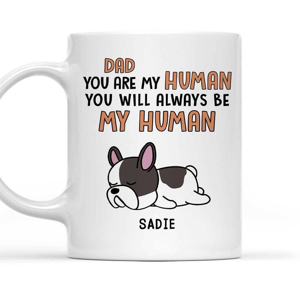 Be My Human - Exquisite Personalized Custom Coffee Mug for Pet Lovers