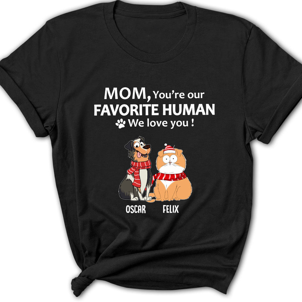 To My Human - Exquisitely Personalized Custom Women's T-shirt for Pet Lovers