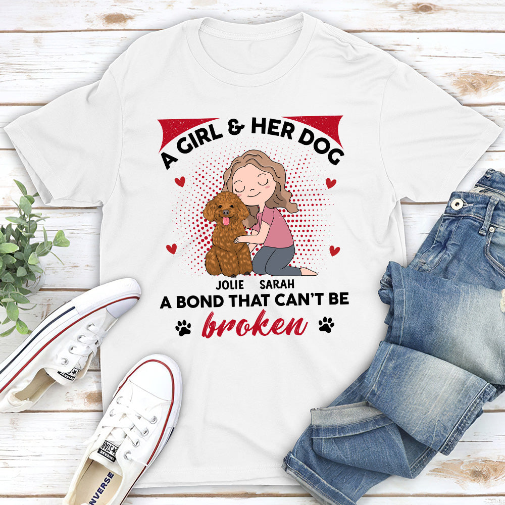 My Soulmate Is - Personalized Custom Unisex 5.3 oz Heavy Cotton T-shirt for Pet Lovers