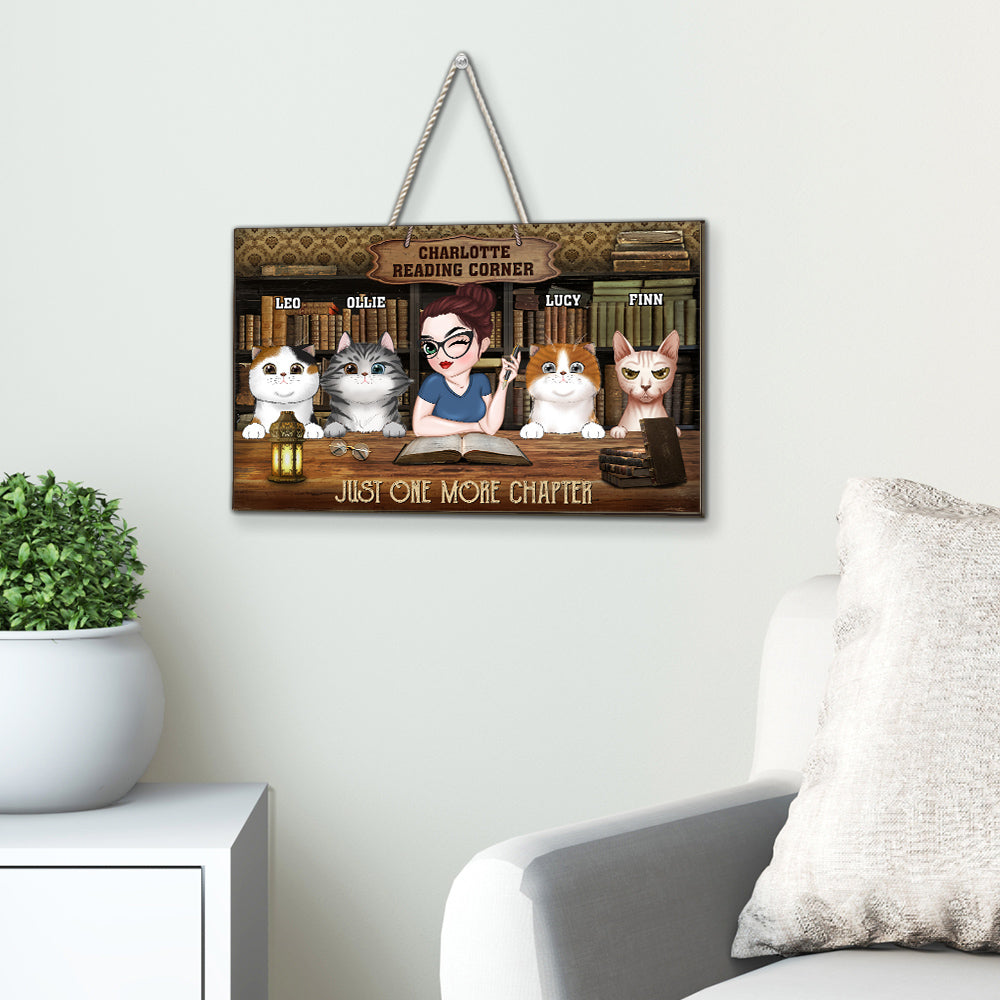My Reading Corner - Personalized Custom Wood Sign with High - Precision UV Printing in Various Sizes