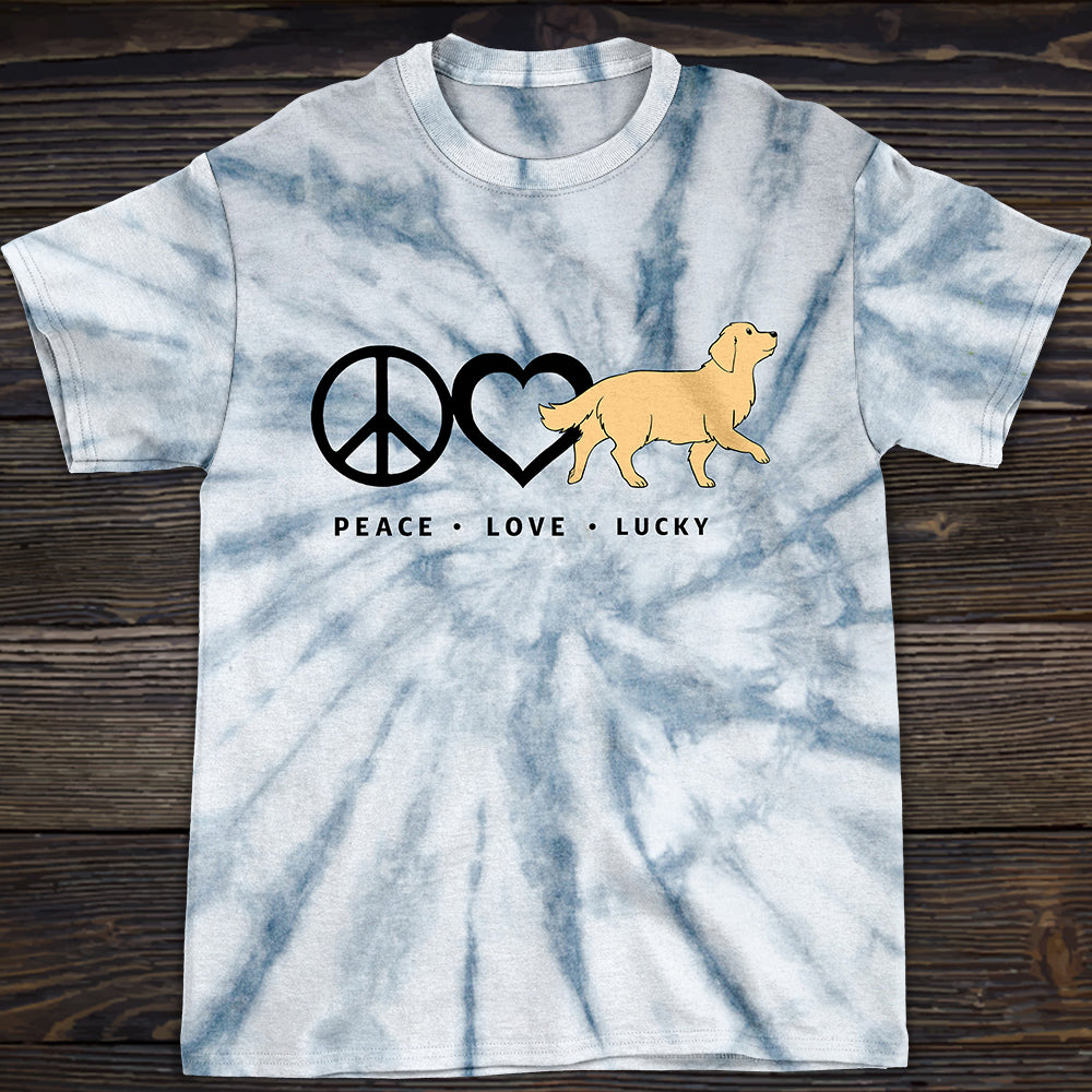 Peace Love - Exquisite Personalized Custom All-over-print Comfort T-shirt