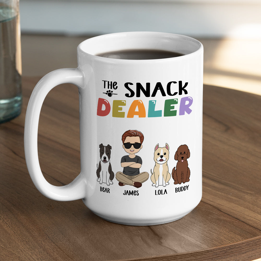 Snack Dealer 2 - Exclusive Personalized Custom Coffee Mug for Pet Lovers
