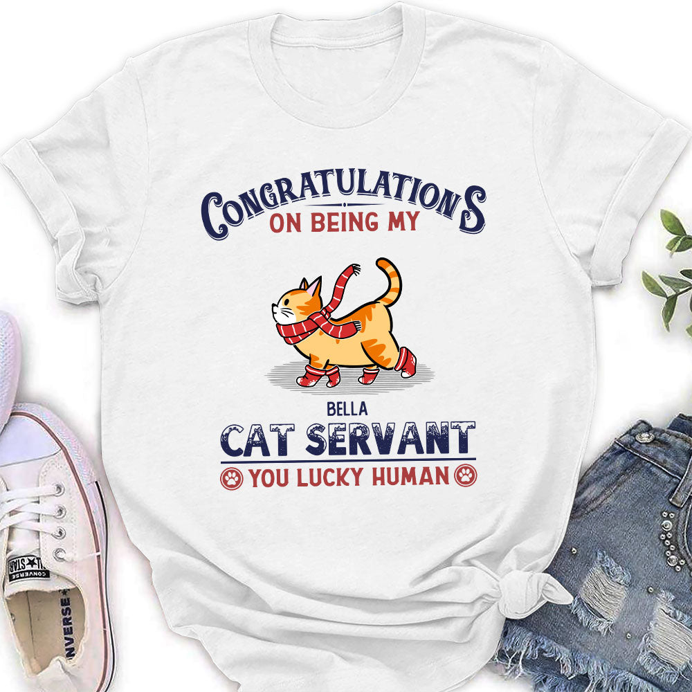 Congratulations! Personalized Custom Women's T-shirt - Ideal Gift for Pet Lovers