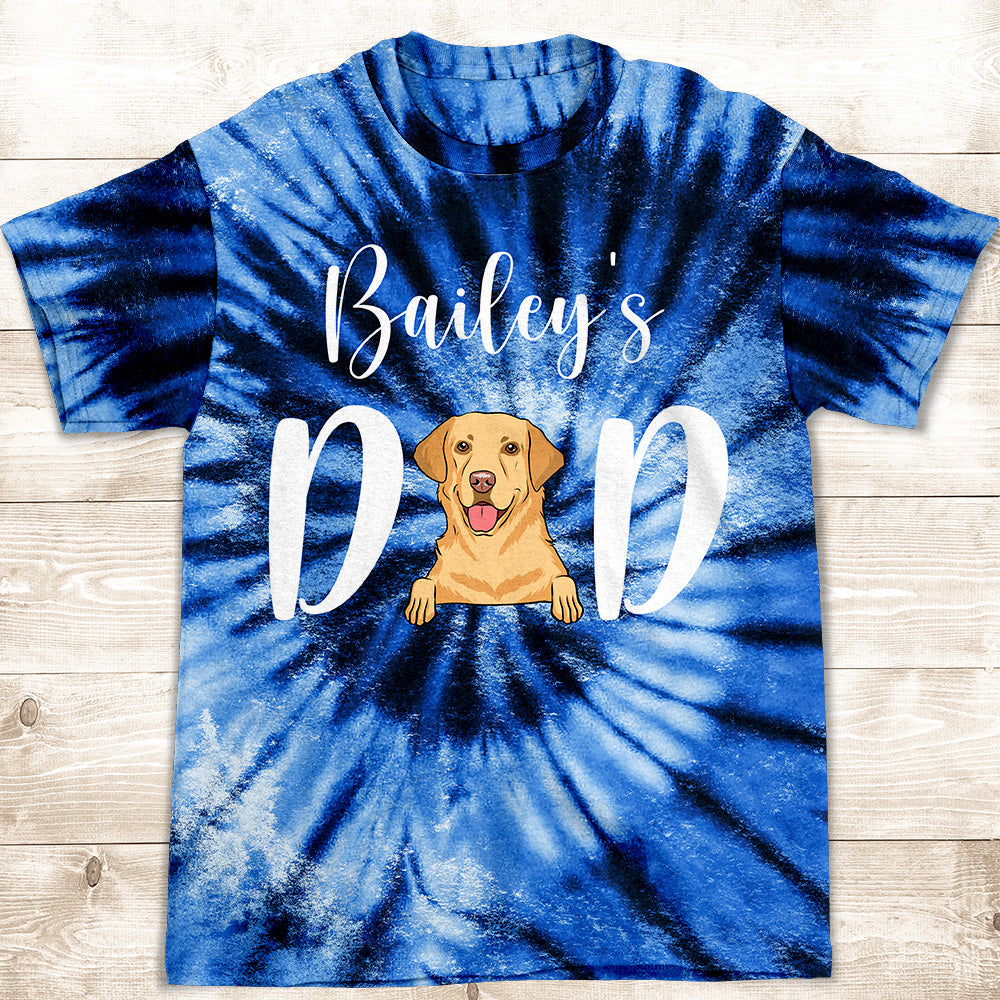 Stylish Personalized Custom All-over-print Dog Mom T-shirt for Everyday Wear