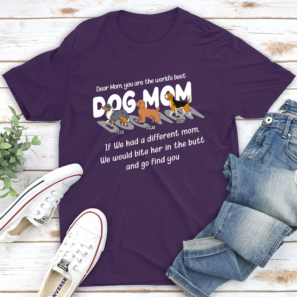 Personalized Custom Unisex Dog Finding You T-shirt - Ideal Gift for Pet Lovers
