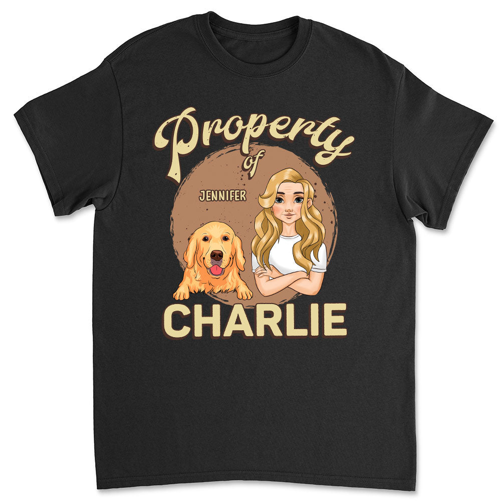 Personalized Custom Unisex 5.3 oz Property T-shirt - Ideal Gift for Pet Lovers