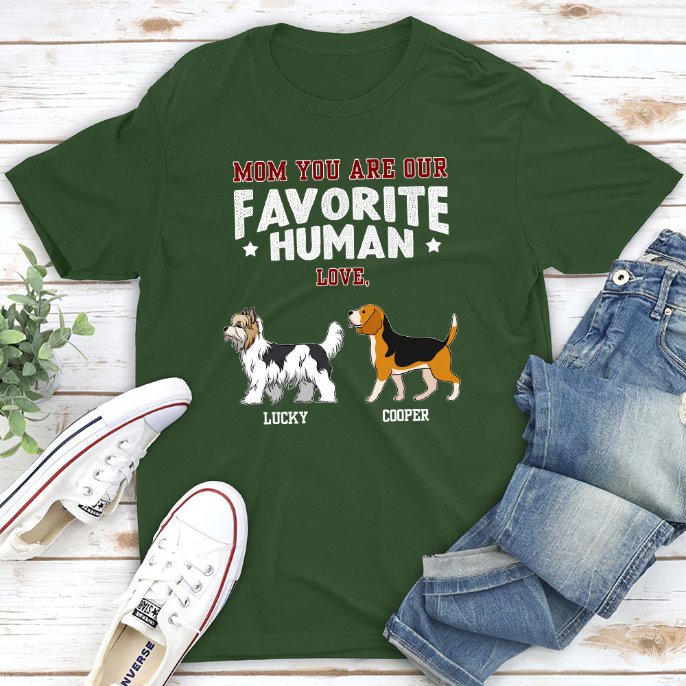 My Cup Of Tea - Personalized Custom Unisex 5.3 oz T-shirt for Pet Lovers