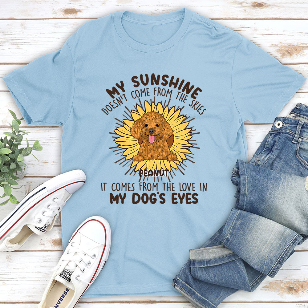 My Sunshine - Personalized Custom Unisex Heavy Cotton T-shirt for Pet Lovers