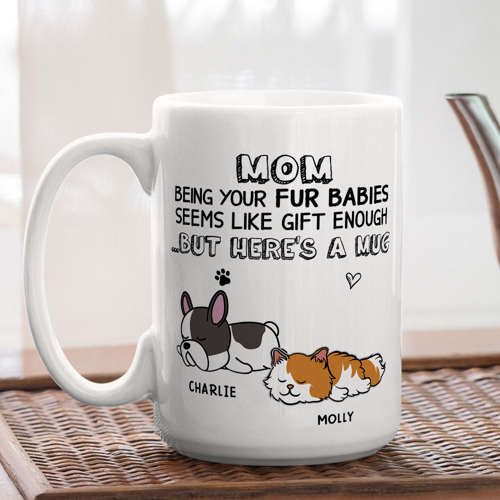 Pet Fur Personalized Custom Coffee Mug - Ideal Gift for Pet Lovers