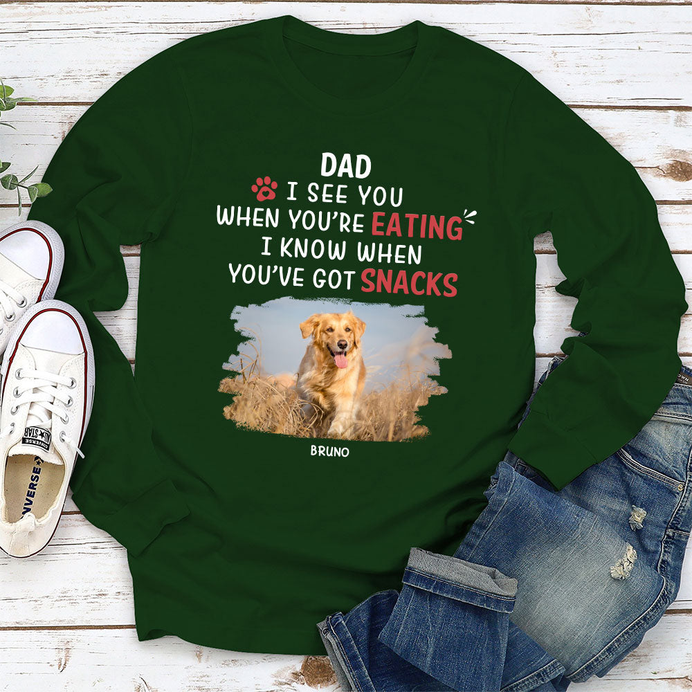 We Know When - Exclusive Personalized Custom Long Sleeve T-shirt for Pet Lovers