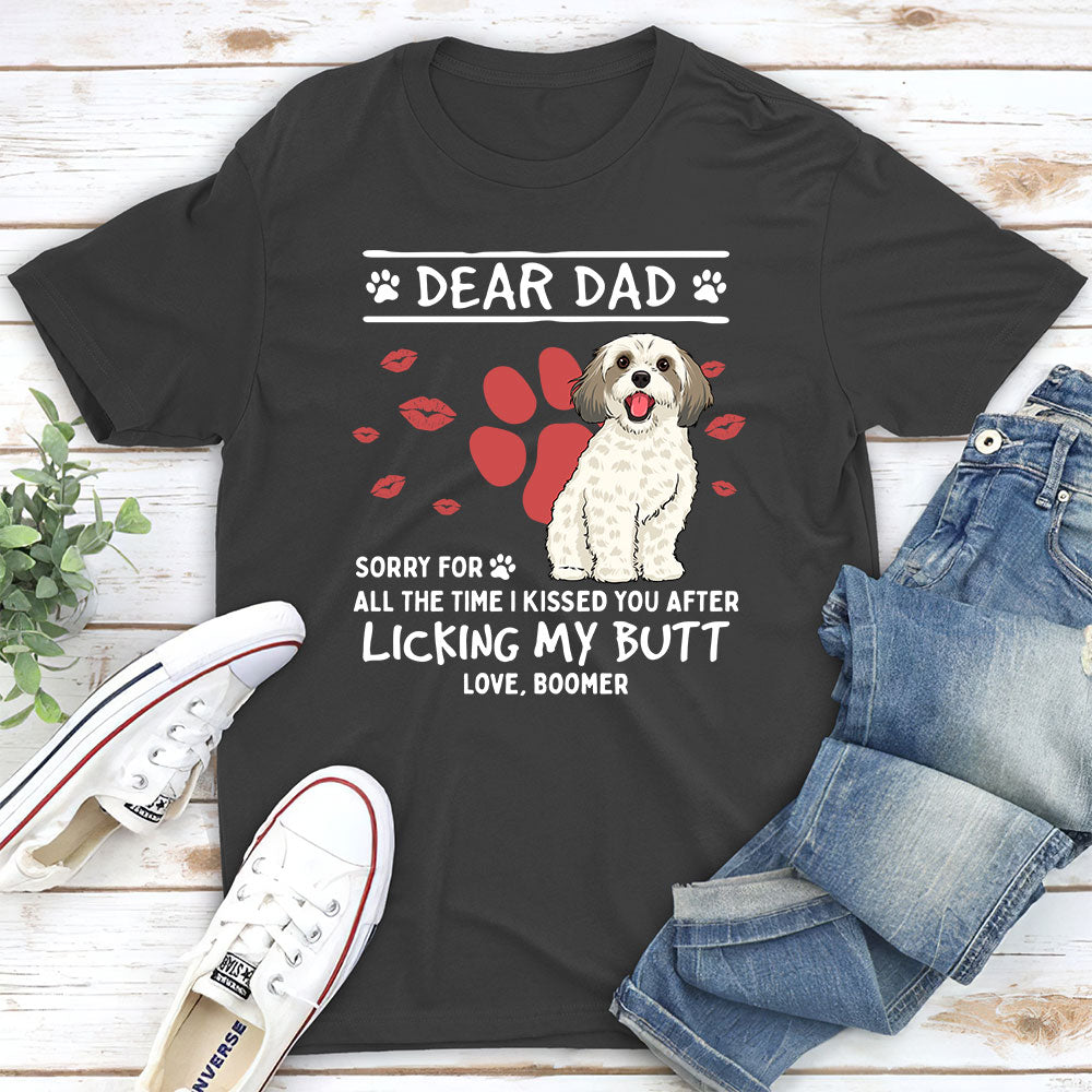 All The Time - Personalized Custom Unisex 5.3 oz T-shirt for Pet Lovers