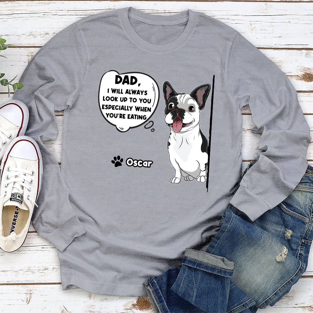 To My Human - Unique Personalized Custom Long Sleeve Unisex T - shirt for Pet Lovers